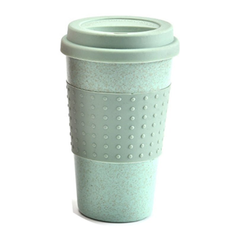 Reusable Coffee Mug with Silicone Lid