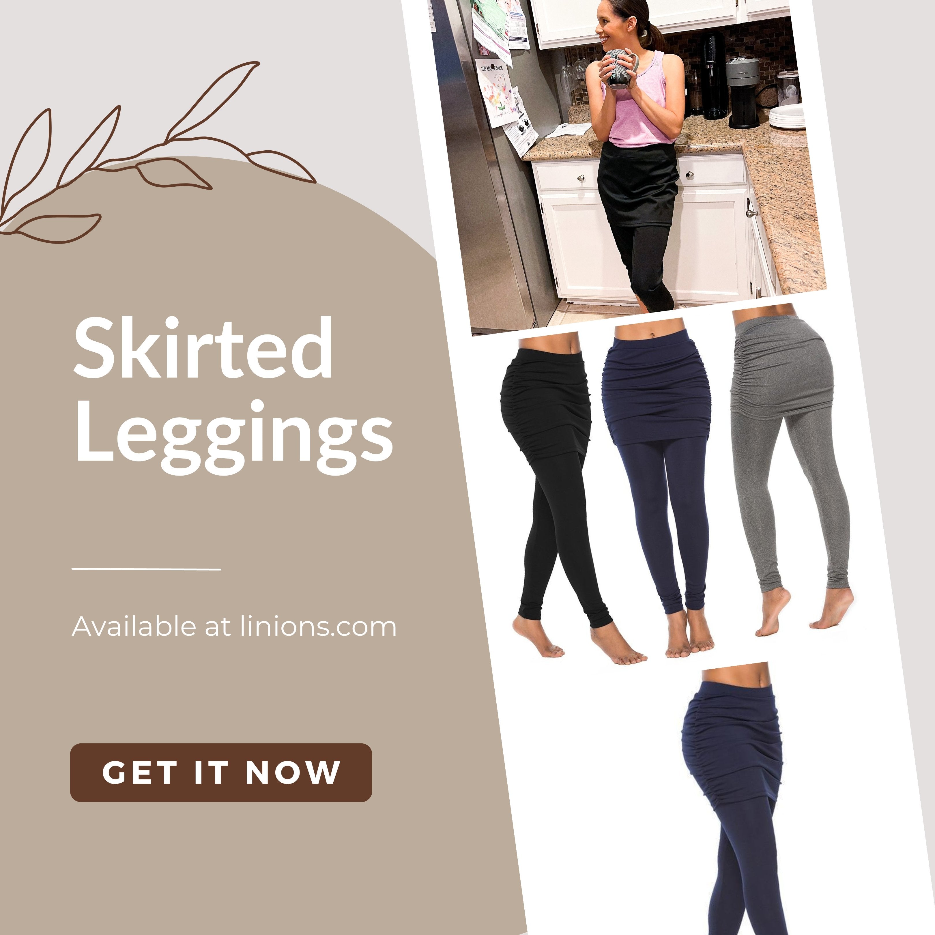Leggings - whispers in the wind leggings with attached skirt – Sundari  Creations