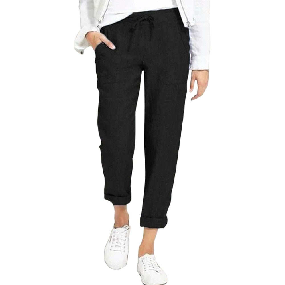 Time and Tru business,casual,daily,trousers,Black,Women's Padded