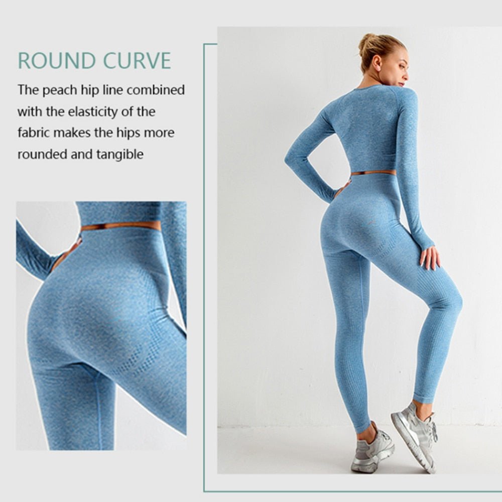 Women's Seamless Clothing for Gym and Fitness