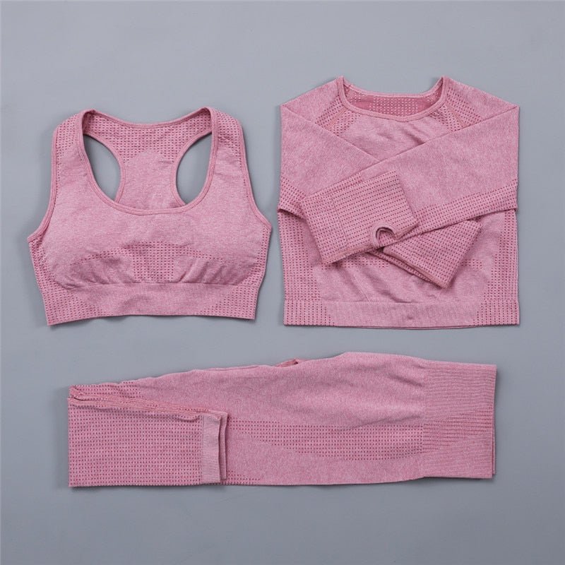 Flirty Trendy Pink and Blue Gym Outfit Set for ladies - FULL SET – The  Ngaska Store