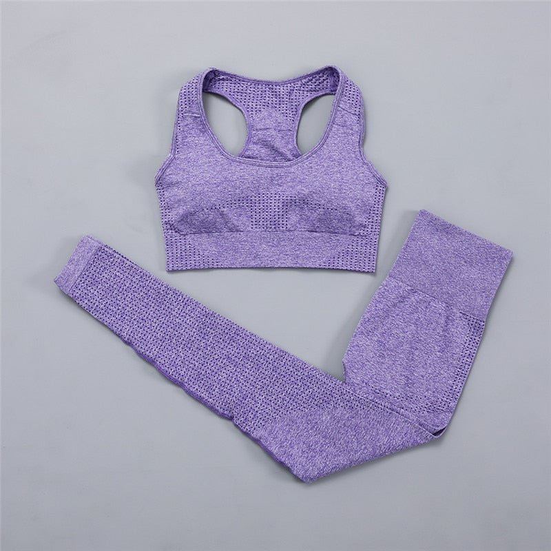 NIAN Seamless Yoga Set Workout Clothes for Women Sport Set Outfit Fitness  Clothing Gym Clothes Women Set Leggings Sportswear : : Fashion
