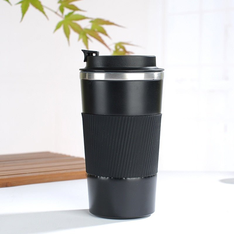 380ml Thermos Coffee Cup Tea Mug Double Layer Stainless Steel