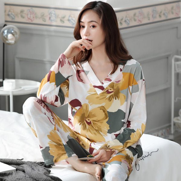 Femofit Cotton Pajama Set for Women Long Sleeve Lebanon