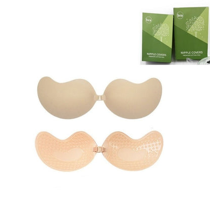 New Invisible Nued Waterproof Bra Breast Pad Chest Stickers