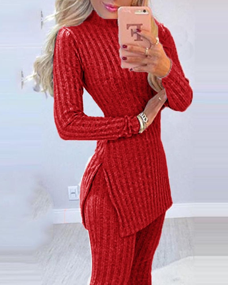 Knitted 2 Piece Winter Suit - Linions