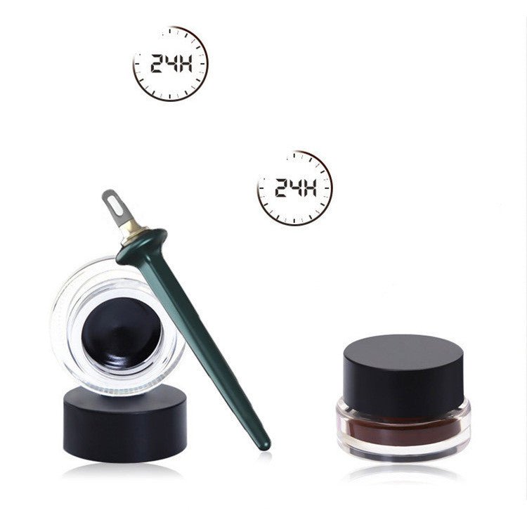 No-Skip Eyeliner Reusable Silicone Eyeliner Guide Tools Eyeliner Gel Pencil Set - Linions