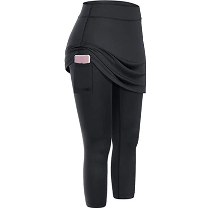 SKIRTED LEGGINGS WITH POCKETS - Linions