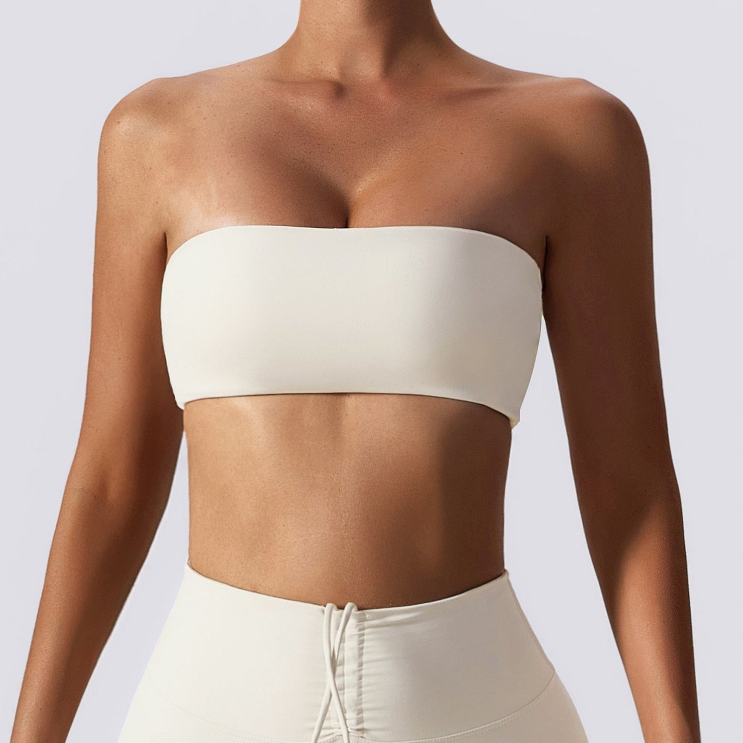 Women Y2K Crop Top Cotton Strapless Bra Underwear With Belt Tank Tops  Backless Tube Tops Streetwear Tops For Women 2024 Summer - AliExpress