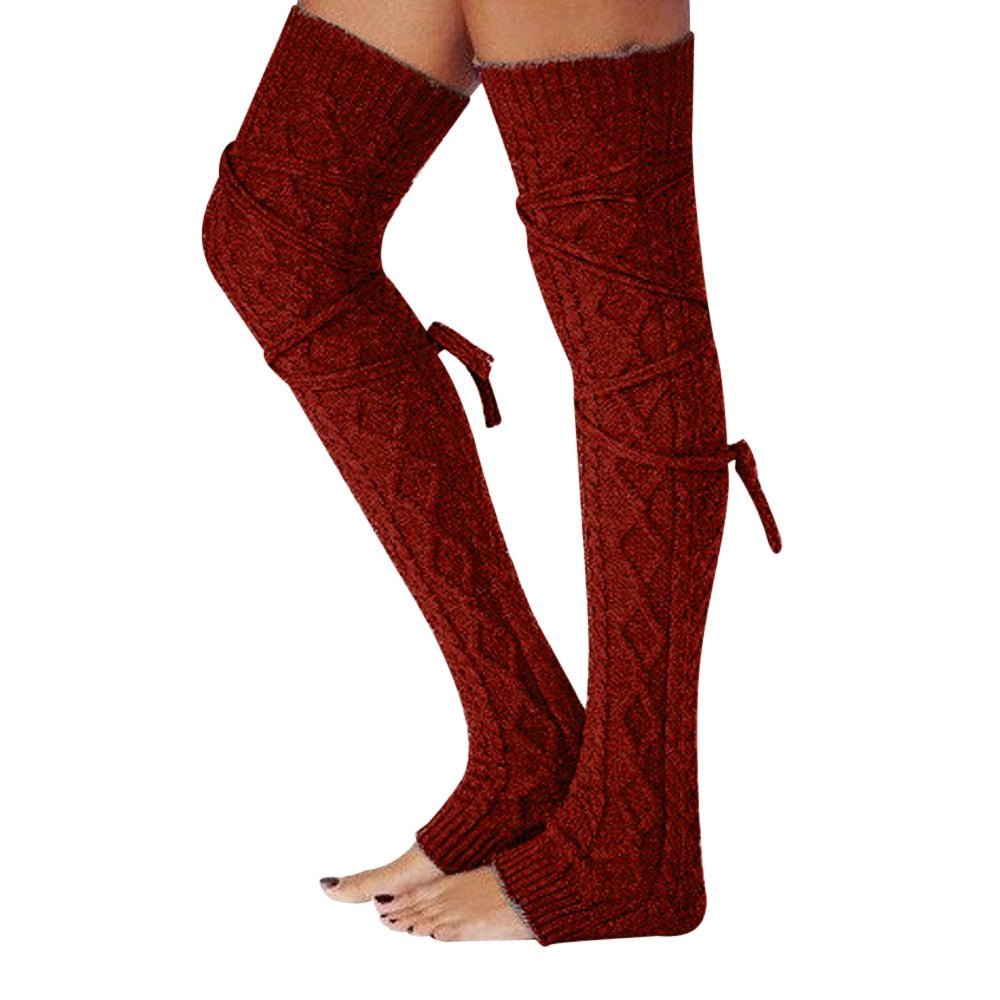 Winter Leg Warmers (Thigh High Over the Knee Socks) - Linions